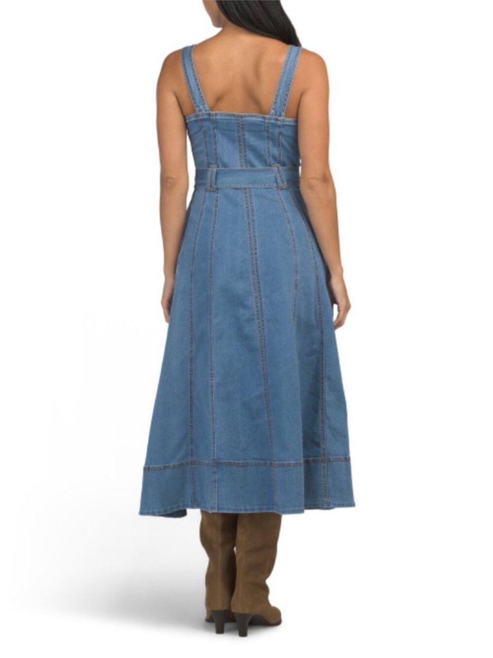 Denim Midi Dress by House of Harlow 1960 - Picture 2 of 2